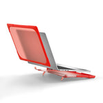 Ốp bảo vệ laptop chống rơi hai màu TPU + PC, dành cho MacBook Air 13.6 inch A2681 2022 / M3 2024 A3113 / M4 2025 A3240