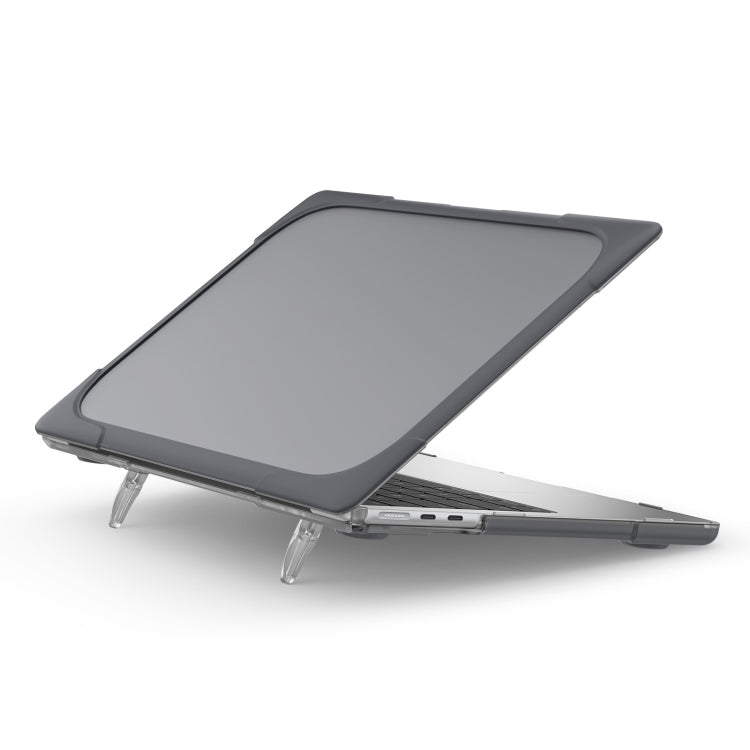 Ốp bảo vệ laptop chống rơi hai màu TPU + PC, dành cho MacBook Air 13.6 inch A2681 2022 / M3 2024 A3113 / M4 2025 A3240
