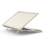 Ốp bảo vệ laptop chống rơi hai màu TPU + PC, dành cho MacBook Air 13.6 inch A2681 2022 / M3 2024 A3113 / M4 2025 A3240