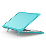 Ốp bảo vệ laptop chống rơi hai màu TPU + PC, dành cho MacBook Air 13.6 inch A2681 2022 / M3 2024 A3113 / M4 2025 A3240