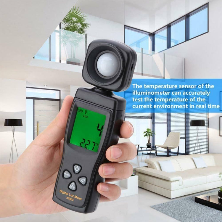 Máy đo ánh sáng kỹ thuật số cầm tay SmartSensor AS803
