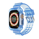 Dây đồng hồ TPU trong suốt Glacier liền khối, Dành cho Apple Watch Ultra 49mm