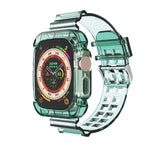 Dây đồng hồ TPU trong suốt Glacier liền khối, Dành cho Apple Watch Ultra 49mm