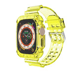 Dây đồng hồ TPU trong suốt Glacier liền khối, Dành cho Apple Watch Ultra 49mm