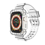 Dây đồng hồ TPU trong suốt Glacier liền khối, Dành cho Apple Watch Ultra 49mm