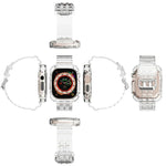 Dây đồng hồ TPU trong suốt Glacier liền khối, Dành cho Apple Watch Ultra 49mm