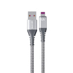 Cáp sạc dữ liệu nhanh WEKOME WDC-169I Raython Series 6A USB sang 8 Pin, dài 1m
