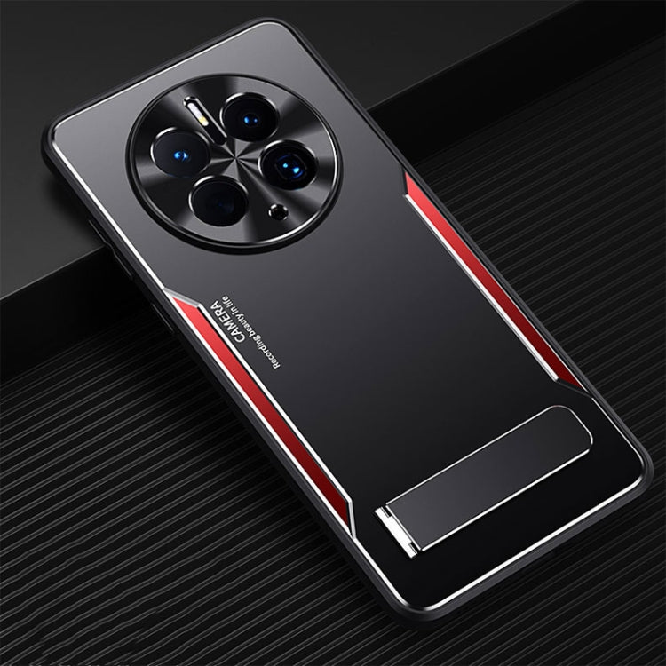 Blade Series TPU + Titanium Alloy with Holder Phone Case, For Huawei Mate 50 Pro