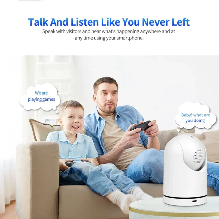 SriHome SH042 Camera Giám Sát Pan-tilt WiFi AI 2.0MP 1080P HD, SH042