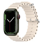Dây đồng hồ silicone Ocean, Dành cho Apple Watch Series 8&7 41mm, Dành cho Apple Watch Series 8&7 41mm / SE 2&6&SE&5&4 40mm