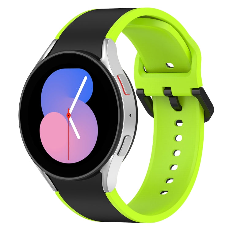 Dây đồng hồ silicone hai màu, dành cho Samsung Galaxy Watch5 40mm / 44mm