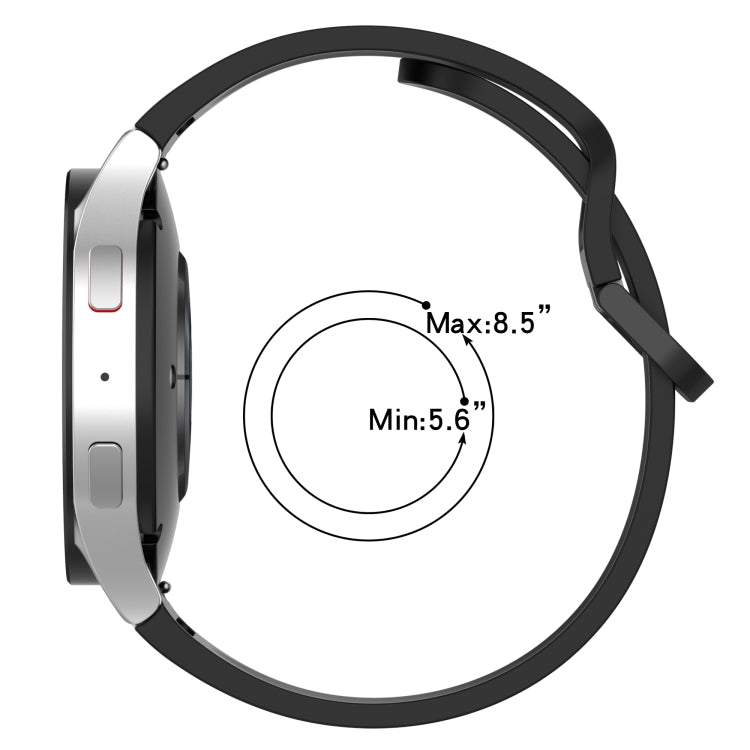 Dây đồng hồ silicone hai màu, dành cho Samsung Galaxy Watch5 40mm / 44mm