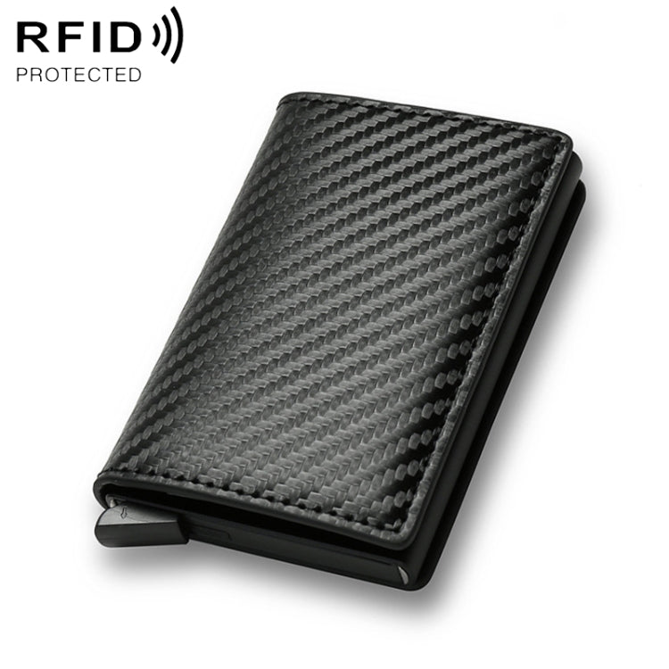 C1804H1 RFID Carbon Fiber Wallet For Men