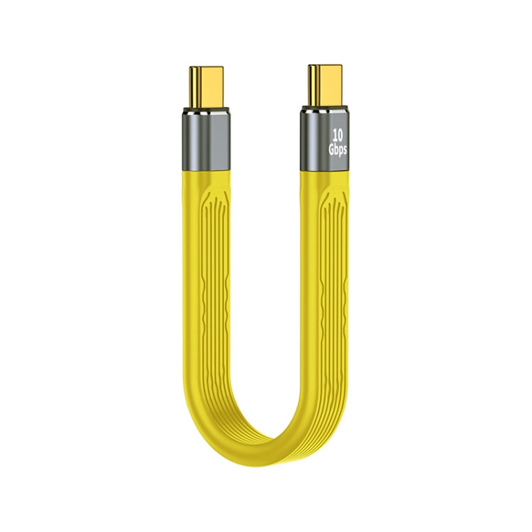 Cáp dữ liệu mềm USB-C/Type-C sang USB-C/Type-C 100W 10Gbps FPC, dài 13.8cm, USB-C/Type-C 10Gbps sang USB-C/Type-C
