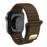 Dây đồng hồ silicone thoáng khí, thân thiện với da cho Apple Watch, Ultra 49mm / Series 8&7 45mm / SE 2&6&SE&5&4 44mm / 3&2&1 42mm, Series 8&7 41mm / SE 2&6&SE&5&4 40mm / 3&2&1 38mm