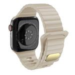 Dây đồng hồ silicone thoáng khí, thân thiện với da cho Apple Watch, Ultra 49mm / Series 8&7 45mm / SE 2&6&SE&5&4 44mm / 3&2&1 42mm, Series 8&7 41mm / SE 2&6&SE&5&4 40mm / 3&2&1 38mm