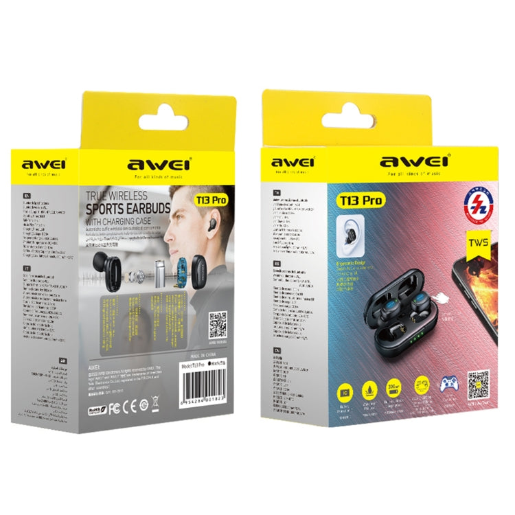 Tai nghe thể thao Bluetooth V5.1 awei T13 Pro