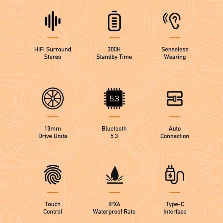 Tai nghe chơi game Bluetooth không dây awei T58, T58