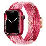 Dây đồng hồ nylon bện khóa cài, cho Apple Watch Ultra 49mm / Series 8&7 45mm / SE 2&6&SE&5&4 44mm / 3&2&1 42mm