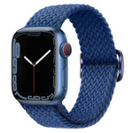 Dây đồng hồ nylon bện khóa cài, cho Apple Watch Ultra 49mm / Series 8&7 45mm / SE 2&6&SE&5&4 44mm / 3&2&1 42mm