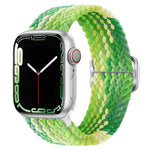 Dây đồng hồ nylon bện khóa cài, cho Apple Watch Ultra 49mm / Series 8&7 45mm / SE 2&6&SE&5&4 44mm / 3&2&1 42mm