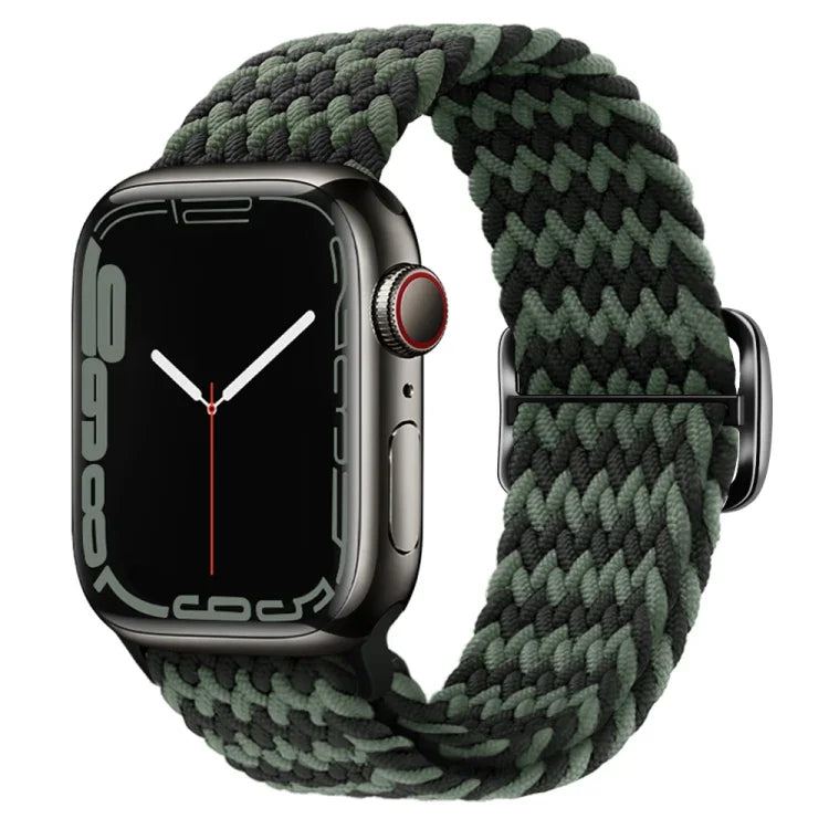 Dây đồng hồ nylon bện khóa, Dành cho Apple Watch Series 8&7 41mm / SE 2&6&SE&5&4 40mm / 3&2&1 38mm, Dành cho Apple Watch Series 8&7 41mm / SE 2