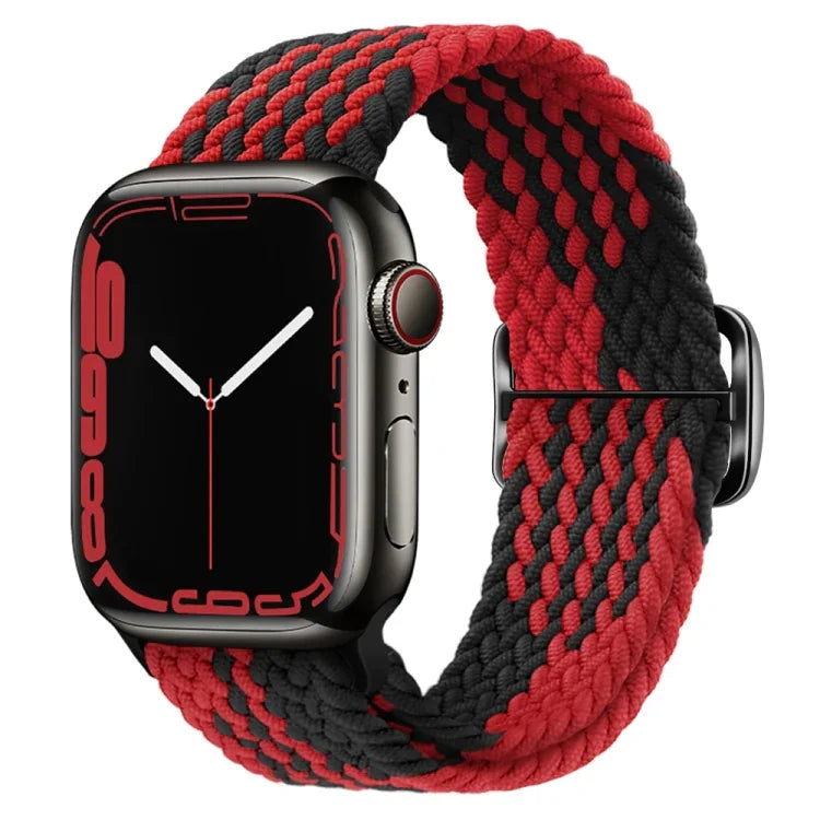 Dây đồng hồ nylon bện khóa, Dành cho Apple Watch Series 8&7 41mm / SE 2&6&SE&5&4 40mm / 3&2&1 38mm, Dành cho Apple Watch Series 8&7 41mm / SE 2