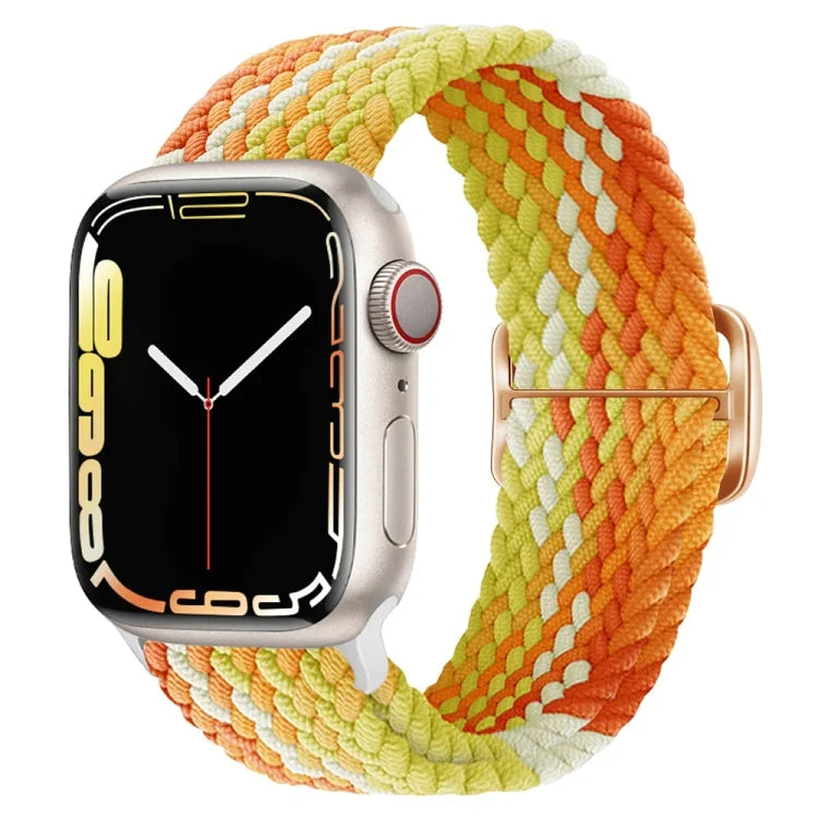 Dây đồng hồ nylon bện khóa, Dành cho Apple Watch Series 8&7 41mm / SE 2&6&SE&5&4 40mm / 3&2&1 38mm, Dành cho Apple Watch Series 8&7 41mm / SE 2