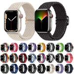 Dây đồng hồ nylon bện khóa, Dành cho Apple Watch Series 8&7 41mm / SE 2&6&SE&5&4 40mm / 3&2&1 38mm, Dành cho Apple Watch Series 8&7 41mm / SE 2