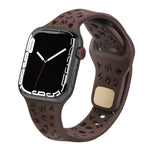 Dây đồng hồ silicone chữ cái tiếng Anh, Dành cho Apple Watch Ultra 49mm / Series 8&7 45mm / SE 2&6&SE&5&4 44mm / 3&2&1 42mm, Dành cho Apple Watch Series 8&7 41mm / SE 2&6&SE&5&4 40mm / 3&2&1 38mm