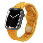Dây đồng hồ silicone chữ cái tiếng Anh, Dành cho Apple Watch Ultra 49mm / Series 8&7 45mm / SE 2&6&SE&5&4 44mm / 3&2&1 42mm, Dành cho Apple Watch Series 8&7 41mm / SE 2&6&SE&5&4 40mm / 3&2&1 38mm