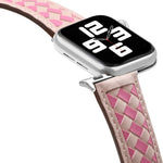 Dây đồng hồ da thật bện, Dành cho Apple Watch Ultra 49mm / Series 8&7 45mm / SE 2&6&SE&5&4 44mm / 3&2&1 42mm, Dành cho Apple Watch Series 8&7 41mm / SE 2&6&SE&5&4 40mm / 3&2&1 38mm
