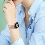 Dây đồng hồ da thật bện, Dành cho Apple Watch Ultra 49mm / Series 8&7 45mm / SE 2&6&SE&5&4 44mm / 3&2&1 42mm, Dành cho Apple Watch Series 8&7 41mm / SE 2&6&SE&5&4 40mm / 3&2&1 38mm