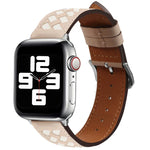 Dây đồng hồ da thật bện, Dành cho Apple Watch Ultra 49mm / Series 8&7 45mm / SE 2&6&SE&5&4 44mm / 3&2&1 42mm, Dành cho Apple Watch Series 8&7 41mm / SE 2&6&SE&5&4 40mm / 3&2&1 38mm