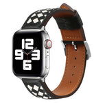Dây đồng hồ da thật bện, Dành cho Apple Watch Ultra 49mm / Series 8&7 45mm / SE 2&6&SE&5&4 44mm / 3&2&1 42mm, Dành cho Apple Watch Series 8&7 41mm / SE 2&6&SE&5&4 40mm / 3&2&1 38mm