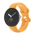 Dây đồng hồ silicone màu đơn cho Google Pixel Watch 4 / 3 / 2 / 1 41mm, Nam, Nữ