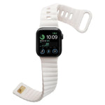 Dây đồng hồ silicone khóa cài ngược, cho Apple Watch Ultra 49mm / Series 8&7 45mm / SE 2&6&SE&5&4 44mm / 3&2&1 42mm, cho Apple Watch Series 8&7 41mm / SE 2&6&SE&5&4 40mm / 3&2&1 38mm