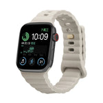 Dây đồng hồ silicone khóa cài ngược, cho Apple Watch Ultra 49mm / Series 8&7 45mm / SE 2&6&SE&5&4 44mm / 3&2&1 42mm, cho Apple Watch Series 8&7 41mm / SE 2&6&SE&5&4 40mm / 3&2&1 38mm
