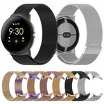 Dây đồng hồ kim loại thép không gỉ Milanese cho Google Pixel Watch