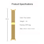 Dây đồng hồ kim loại thép không gỉ Milanese cho Google Pixel Watch