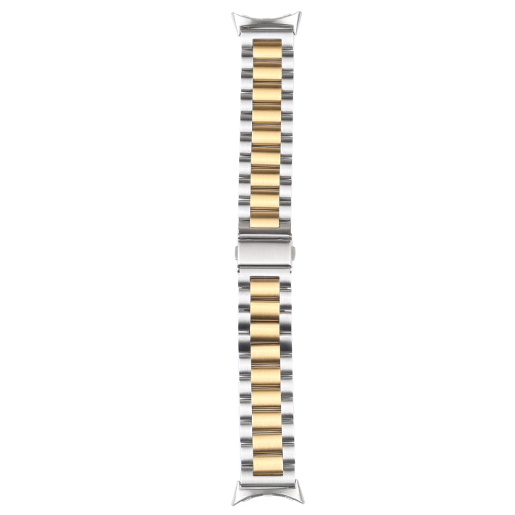 Dây đồng hồ kim loại thép không gỉ ba lớp cho Google Pixel Watch 4 / 3 / 2 / 1 41mm