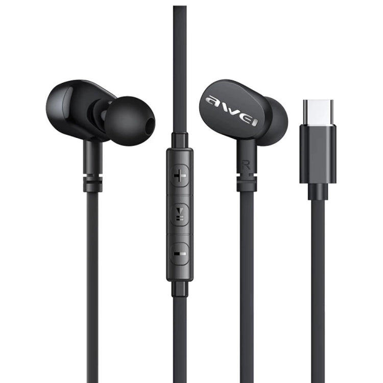 Tai nghe nhét tai stereo mini awei TC-7 dài 1.2m, TC-7