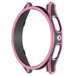 Ốp bảo vệ đồng hồ hai màu kiểu tượng treo kèm phim kính cường lực, dành cho Samsung Galaxy Watch5 Pro 45mm, Samsung Galaxy Watch5 40mm, Samsung Galaxy Watch5 44mm, Samsung Galaxy Watch4 40mm, Samsung Galaxy Watch4 44mm