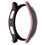 Ốp bảo vệ đồng hồ hai màu kiểu tượng treo kèm phim kính cường lực, dành cho Samsung Galaxy Watch5 Pro 45mm, Samsung Galaxy Watch5 40mm, Samsung Galaxy Watch5 44mm, Samsung Galaxy Watch4 40mm, Samsung Galaxy Watch4 44mm