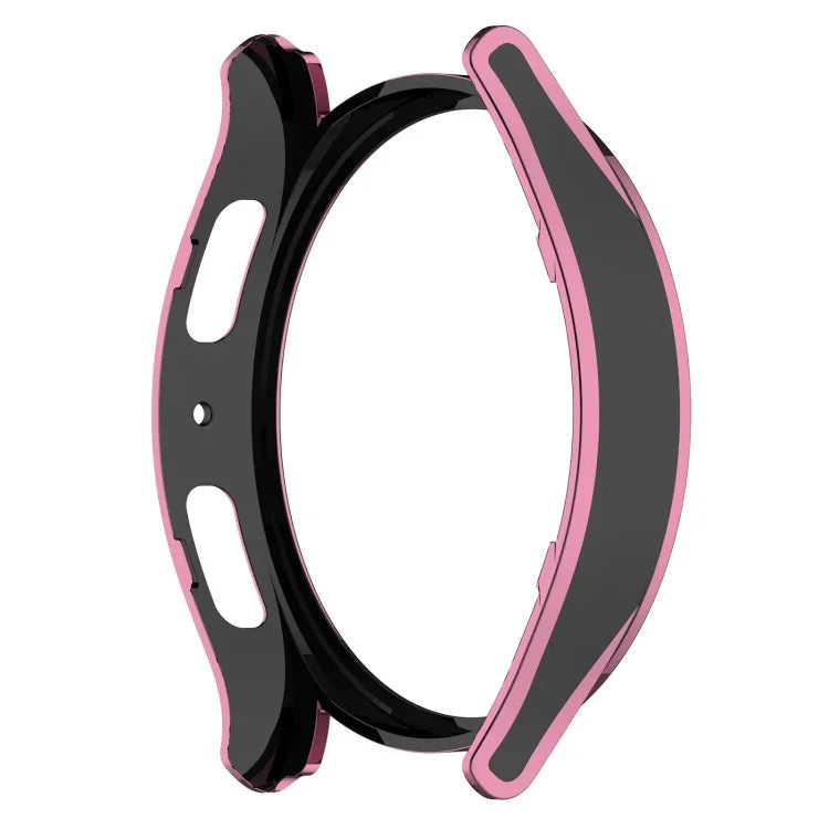 Ốp bảo vệ đồng hồ hai màu kiểu tượng treo kèm phim kính cường lực, dành cho Samsung Galaxy Watch5 Pro 45mm, Samsung Galaxy Watch5 40mm, Samsung Galaxy Watch5 44mm, Samsung Galaxy Watch4 40mm, Samsung Galaxy Watch4 44mm