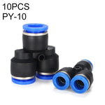 PY-14 LAIZE 2 chiếc đầu nối nhanh khí nén nhựa loại chữ Y giảm, PY-4 (10 chiếc), PY-6 (10 chiếc), PY-8 (10 chiếc), PY-10 (10 chiếc), PY-12 (10 chiếc), PY-14 (2 chiếc), PY-16 (2 chiếc)