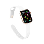 Dây đeo đồng hồ thay thế bằng silicone mỏng, Dành cho Apple Watch 5/4 44mm & 3/2/1 42mm, Dành cho Apple Watch 5/4 40mm & 3/2/1 38mm