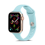 Dây đeo đồng hồ thay thế bằng silicone mỏng, Dành cho Apple Watch 5/4 44mm & 3/2/1 42mm, Dành cho Apple Watch 5/4 40mm & 3/2/1 38mm