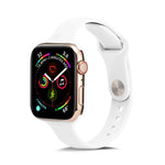 Dây đeo đồng hồ thay thế bằng silicone mỏng, Dành cho Apple Watch 5/4 44mm & 3/2/1 42mm, Dành cho Apple Watch 5/4 40mm & 3/2/1 38mm