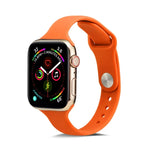 Dây đeo đồng hồ thay thế bằng silicone mỏng, Dành cho Apple Watch 5/4 44mm & 3/2/1 42mm, Dành cho Apple Watch 5/4 40mm & 3/2/1 38mm